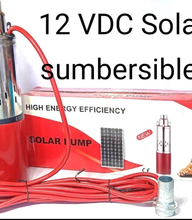 12 v DC solar sumbersible pump